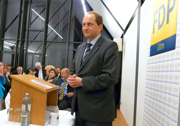 Alexander Graf Lambsdorff beim Neujahrsempfang in Ulm